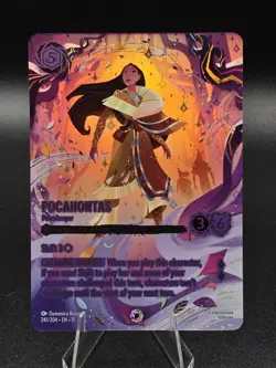 Disney Lorcana - Pocahontas - Peacekeeper (Iconic) 241/204 Winterspell - Image 1