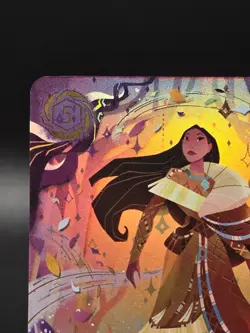 Disney Lorcana - Pocahontas - Peacekeeper (Iconic) 241/204 Winterspell - Image 2