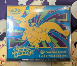 Pokemon TCG Ascended Heroes Pokemon Center Elite Trainer Box ETB - Sealed & Case - Image 1