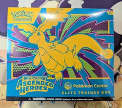 Pokemon TCG Ascended Heroes Pokemon Center Elite Trainer Box ETB - Sealed & Case - Image 2