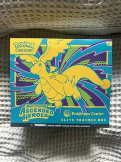 Pokemon TCG - Ascended Heroes Pokemon Center ETB Elite Trainer Box SEALED - Image 1