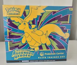 Pokemon TCG Ascended Heroes Pokemon Center Elite Trainer Box ETB Sealed See Desc - Image 2