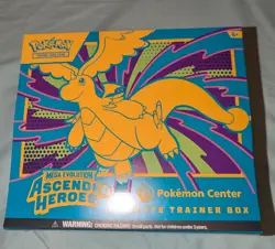 Pokemon TCG - Ascended Heroes Pokemon Center Elite Trainer Box ETB - New Sealed - Image 1