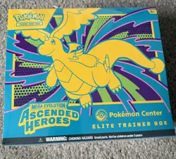 Pokemon TCG Ascended Heroes Pokemon Center Elite Trainer Box ETB - New - Sealed - Image 1