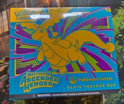 Pokemon TCG - Ascended Heroes Pokemon Center Elite Trainer Box ETB - New Sealed - Image 1