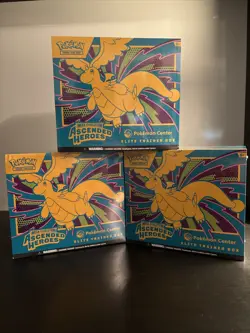 X3 Pokemon TCG: Ascended Heroes Pokemon Center Elite Trainer Box ETB - Sealed ✅ - Image 1