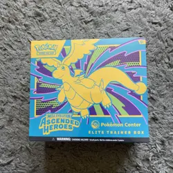 Pokemon TCG Ascended Heroes Pokemon Center Elite Trainer Box ETB - Mint - Sealed - Image 1