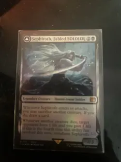 Sephiroth Fabled Soldier #115 Final Fantasy Magic the Gathering Foil Card - Image 3