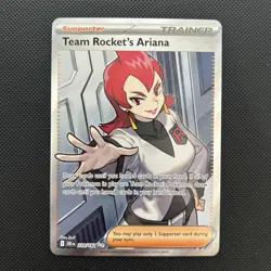 Pokemon Cards Team Rocket's Ariana 224/182 Destined Rivals Ultra Rare NM - Image 2