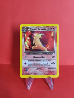 Pokemon Karte/card - Dunkles Tornupto 10/105 - Holo Neo Destiny - Very Good+ - Image 1