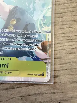 Nami EB03-053 Super Rare Extra Booster Heroines Edition One Piece Card English - Image 4