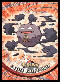 Pokemon Cards Koffing #109 Topps Trading Cards Series 2 NM *1 - Image 1