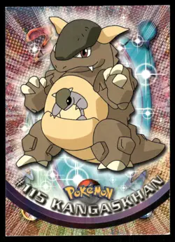 Pokemon Cards Kangaskhan #115 Topps Trading Cards Series 2 MP *2 - Image 1