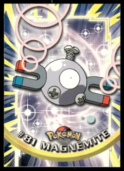 Pokemon Cards Magnemite #81 Topps Trading Cards Series 2 NM *7 - Image 1