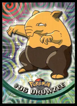 Pokemon Cards Drowzee #96 Topps Trading Cards Series 2 LP *2 - Image 1