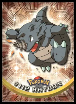 Pokemon Cards Rhydon #112 Topps Trading Cards Series 2 NM *2 - Image 1
