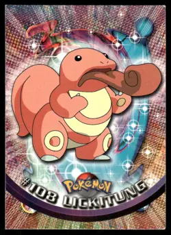 Pokemon Cards Lickitung #108 Topps Trading Cards Series 2 LP *1 - Image 1