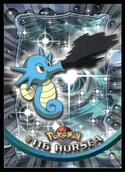 Pokemon Cards Horsea #116 Topps Trading Cards Series 2 LP *8 - Image 1
