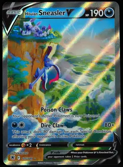 Hisuian Sneasler V #175/189 Astral Radiance NM/M Pokemon Card - Image 1