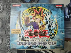 YUGIOH LEGEND OF BLUE EYES WHITE DRAGON 1ST EDITION SPANISH BOOSTER BOX - Image 1