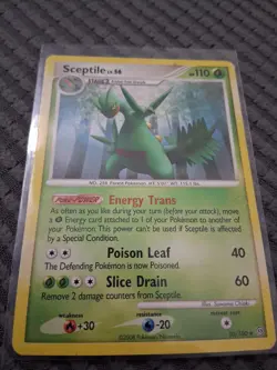 Sceptile 10/100 Rare Card Pokemon Stormfront LP Nice Card - Image 1