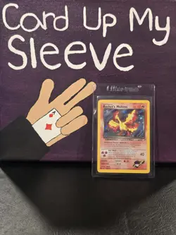Pokemon TCG Rockets Moltres Holo Rare Card 12/132 Gym Heroes - Image 1