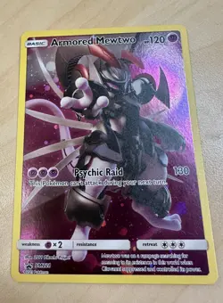 Pokemon TCG Armored Mewtwo SM228 Black Star Promo Card - Image 1