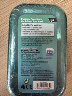 Pokemon TCG Mini Tin Factory Sealed - Image 2