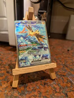 Pokemon TCG Zapdos EX Card 202/165 Scarlet Violet-151 Sir - Image 1