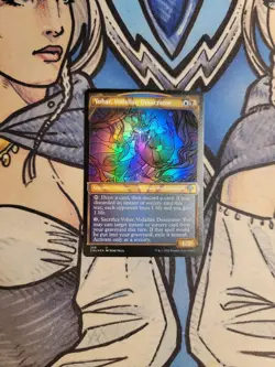 1x Vohar, Vodalian Desecrator Textured Showcase FOIL - NM/M DMU MTG Magic - Image 1