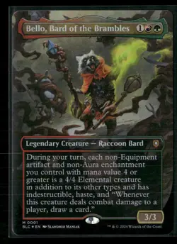 Commander: Bloomburrow #1 Bello, Bard of the Brambles (Borderless) - Image 1