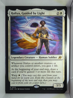 Haliya, Guided by Light - R19- MTG - Edge of Eternities (EOE) - Image 1