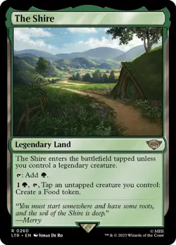1x NM The Shire MTG LOTR SV - Image 1