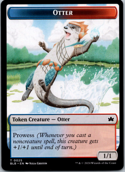 Otter Token Bloomburrow NM - Image 1