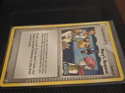 NM Stamped Reverse Holo Mary's Request (Ampharos) - Pokemon Unseen Forces 86/115 - Image 4
