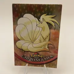 2000 Topps Chrome Pokemon: Ninetales #38 - HP - DMG - Image 1