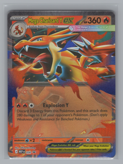 MEGA CHARIZARD Y EX 030 MEGA EVOLUTIONS POKEMON (PROMO ULTRA RARE, NM) - Image 1