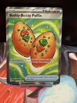 Buddy-Buddy Poffin 167/132 - Pokemon TCG - Mega Evolution Ultra Rare Holo - Image 1