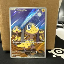 Pokemon Helioptile 143/132 Mega Evolution Illustration Rare Holo Near mint - Image 1