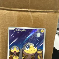 Pokemon Helioptile 143/132 Mega Evolution Illustration Rare Holo Near mint - Image 2
