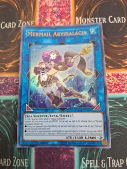 Yugioh Mermail Abyssalacia DANE-EN094 Ultra Rare 1st Edition Near Mint - Image 1
