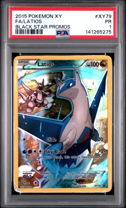 Latios XY79 Black Star Promos Pokemon PSA 1 - Image 1