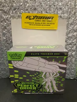 POKEMON: MEGA EVOLUTION: PERFECT ORDER ETB-ELITE TRAINER BOX-SEALED - Image 1