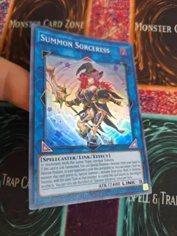 Yugioh Summon Sorceress SOFU-ENSE2 Super Rare Limited Near Mint - Image 2