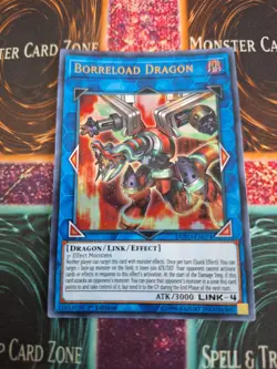 Yugioh Borreload Dragon DUPO-EN074 Ultra Rare 1st Edition Near Mint - Image 1