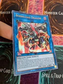 Yugioh Borreload Dragon DUPO-EN074 Ultra Rare 1st Edition Near Mint - Image 2