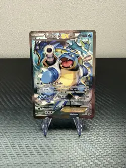 2016 POKEMON XY BLACK STAR PROMO EN BLASTOISE EX #XY122 HOLO LP - Image 1