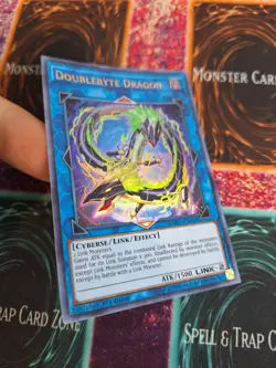 Yugioh Doublebyte Dragon DUPO-EN020 Ultra Rare 1st Edition Near Mint - Image 2