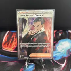 Pokemon TCG Team Rockets Giovanni 225/182 Near Mint Destined Rivals - Image 1