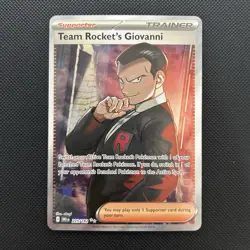 Pokemon TCG Team Rockets Giovanni 225/182 Near Mint Destined Rivals - Image 2